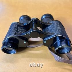 Vintage Original Ww2 Japanese Imperial Military 6x9.3 Binoculars And Field Case