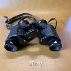 Vintage Original Ww2 Japanese Imperial Military 6x9.3 Binoculars And Field Case