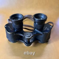 Vintage Original Ww2 Japanese Imperial Military 6x9.3 Binoculars And Field Case