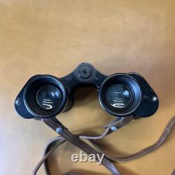 Vintage Original Ww2 Japanese Imperial Military 6x9.3 Binoculars And Field Case