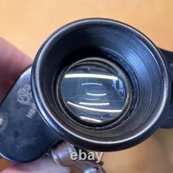 Vintage Original Ww2 Japanese Imperial Military 6x9.3 Binoculars And Field Case