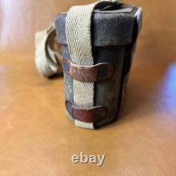 Vintage Original Ww2 Japanese Imperial Military 6x9.3 Binoculars And Field Case
