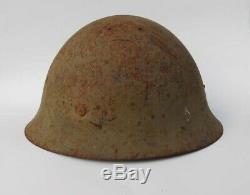 Vintage Original Wwii Japanese Imperial Army Helmet Vet Bring Back Fast Ship