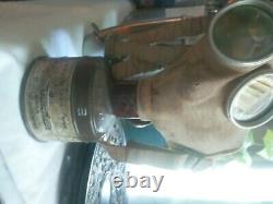 Vintage Original Wwii Japanese Japan Imperial Army Military Combat Gas Mask