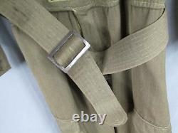 Vintage WWII Imperial Japanese Navy Pilots Summer Flight Suit Japan Military