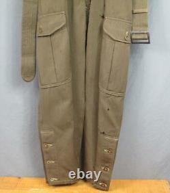 Vintage WWII Imperial Japanese Navy Pilots Summer Flight Suit Japan Military