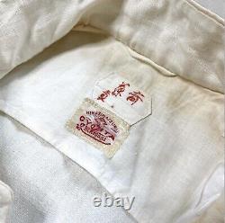 Vtg 40s Japan Imperial Japanese Navy WWII Summer Tunic Jacket, Type 2, Original