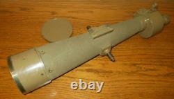 WW II Imperial Japanese Army 25x80 MONOCULAR SPOTTING SCOPE RARE