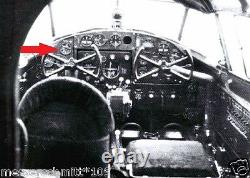 WW II Imperial Japanese Army 350 km/hr AIRSPEED INDICATOR Ki-86 Ki-9 Ki-17
