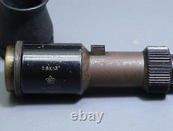 WW II Imperial Japanese Army 37mm 2.5x13° HEAVY MACHINE GUN SCOPE VINTAGE