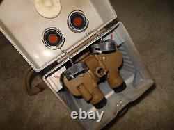 WW II Imperial Japanese Army 8 x 6.2 TRENCH BINOCULARS & CASE SUPERB