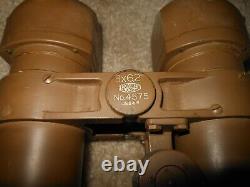 WW II Imperial Japanese Army 8 x 6.2 TRENCH BINOCULARS & CASE SUPERB