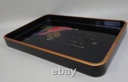 WW II Imperial Japanese Army Machine Gun Unit Commemorative Lacquer Tray