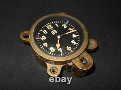 WW II Imperial Japanese Army SEIKOSHA MODEL 100 AIRCRAFT CLOCK VET ESTATE