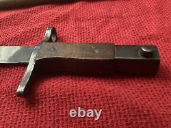 WW II Imperial Japanese Army TYPE 30 BAYONET TOYODA ARSENAL LAST DITCH