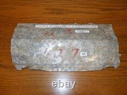 WW II Imperial Japanese Navy Aircraft DIVE BRAKE SECTION RELIC D4Y JUDY