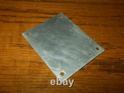 WW II Imperial Japanese Navy Aircraft MAIN DATA PLATE A6M3 Model 22 ZERO