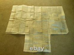 WW II Imperial Japanese Navy / Army TOPOGRAPHICAL BATTLE MAP RARE
