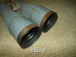 WW II Imperial Japanese Navy BIG EYE 15x80 SHIPBOARD BINOCULARS BOXED