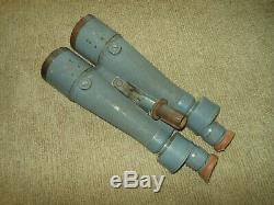 WW II Imperial Japanese Navy BIG EYE 15x80 SHIPBOARD BINOCULARS BOXED