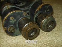 WW II Imperial Japanese Navy BIG EYE 15x80 SHIPBOARD BINOCULARS NICE