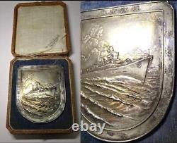 WW II Imperial Japanese Navy Battle Cruiser 1936 Launch Medal, Rare