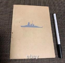 WW II Imperial Japanese Navy Fleet Review Program 1936 Rare Military Book