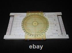 WW II Imperial Japanese Navy TYPE 98 SHIP PLOTTER / COURSE CALCULATOR RARE