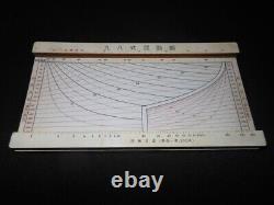 WW II Imperial Japanese Navy TYPE 98 SHIP PLOTTER / COURSE CALCULATOR RARE