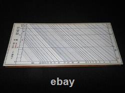 WW II Imperial Japanese Navy TYPE 98 SHIP PLOTTER / COURSE CALCULATOR RARE