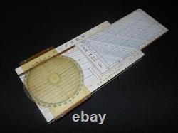 WW II Imperial Japanese Navy TYPE 98 SHIP PLOTTER / COURSE CALCULATOR RARE