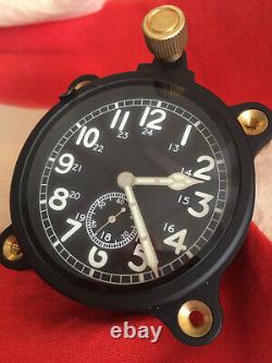 WW2 AIRCRAFT CLOCK IMPERIAL JAPANESE NAVY AIR FORCE Nakata Shoten Reproduction