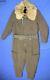 Ww2 Era Japanese Imperial Heavy Weight Fur Lined Flight Suit Vet Bring Back