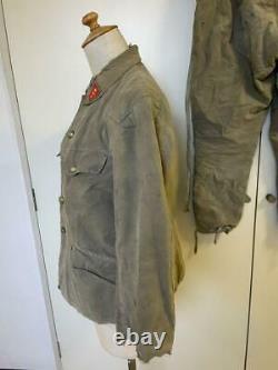 WW2 Former Imperial Japanese Army Jacket and Pants SHOWA17(1942)