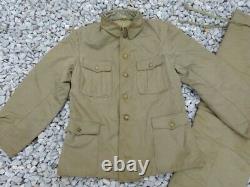 WW2 Former Imperial Japanese Army military uniform jacket pants 1943(SHOWA18)