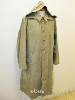 WW2 Former imperial Japanese Army Type 98 showa16(1941) military Rain coat #2