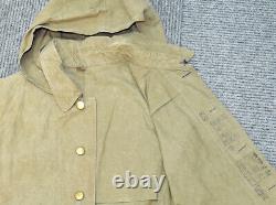 WW2 Former imperial Japanese Army Type 98 showa16(1941) military Rain coat #2