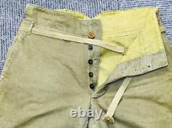 WW2 Former imperial Japanese Army Work pants showa17(1942)