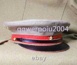WW2 Hat Cap Former Japanese Imperial Army Military Uniform Vintage 4 59cm