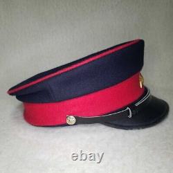 WW2 Hat Cap Former Japanese Imperial Army Military Uniform Vintage Antique 2 58c