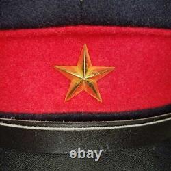 WW2 Hat Cap Former Japanese Imperial Army Military Uniform Vintage Antique 2 58c
