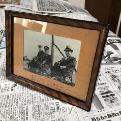 WW2 II Imperial Japanese Navy Photographs Framed 4Set Captain Kirishima etc. FS