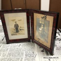 WW2 II Imperial Japanese Navy Photographs Framed 4Set Captain Kirishima etc. FS