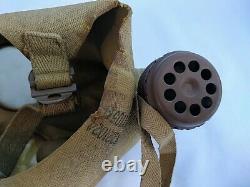 WW2 IMPERIAL JAPANESE ARMY SOLDIER and civilian Original Gas Mask and Tank-d0609