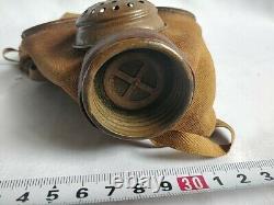 WW2 IMPERIAL JAPANESE ARMY SOLDIER and civilian Original Gas Mask and Tank-d0823