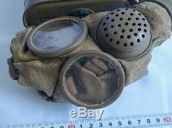 WW2 IMPERIAL JAPANESE ARMY SOLDIER and civilian Original Gas Mask -c0608