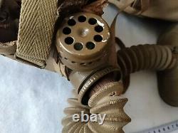 WW2 IMPERIAL JAPANESE ARMY SOLDIER and civilian Original Gas Mask -d0115