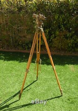 WW2 Imperial Japanese Army 10x6 Degree Theodolite & Transport Box SUPERB