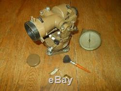 WW2 Imperial Japanese Army 10x6 Degree Theodolite & Transport Box SUPERB