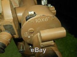 WW2 Imperial Japanese Army 10x6 Degree Theodolite & Transport Box SUPERB